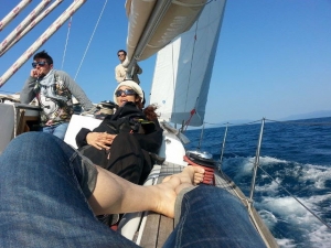 Week end in barca a vela a Porto Azzurro